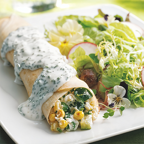 Veggie crepe